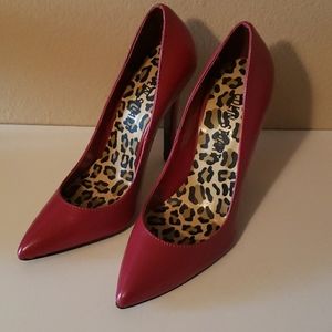 Stiletto,  leopard heels